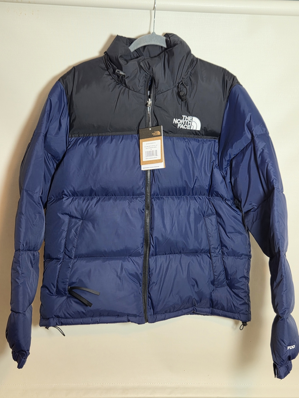 The North Face Men’s 700 Fill Down Jacket - Navy and Black